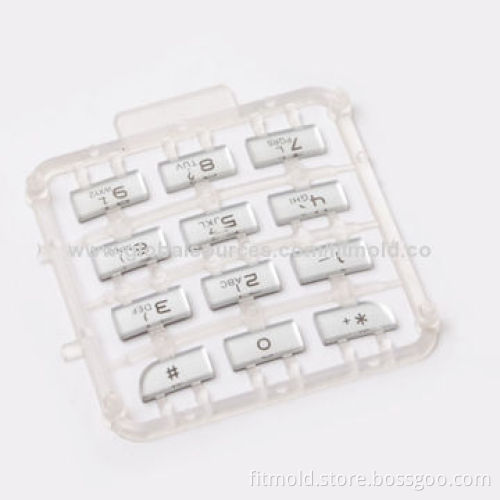 Plastic Injection Molding of Phone Keypads